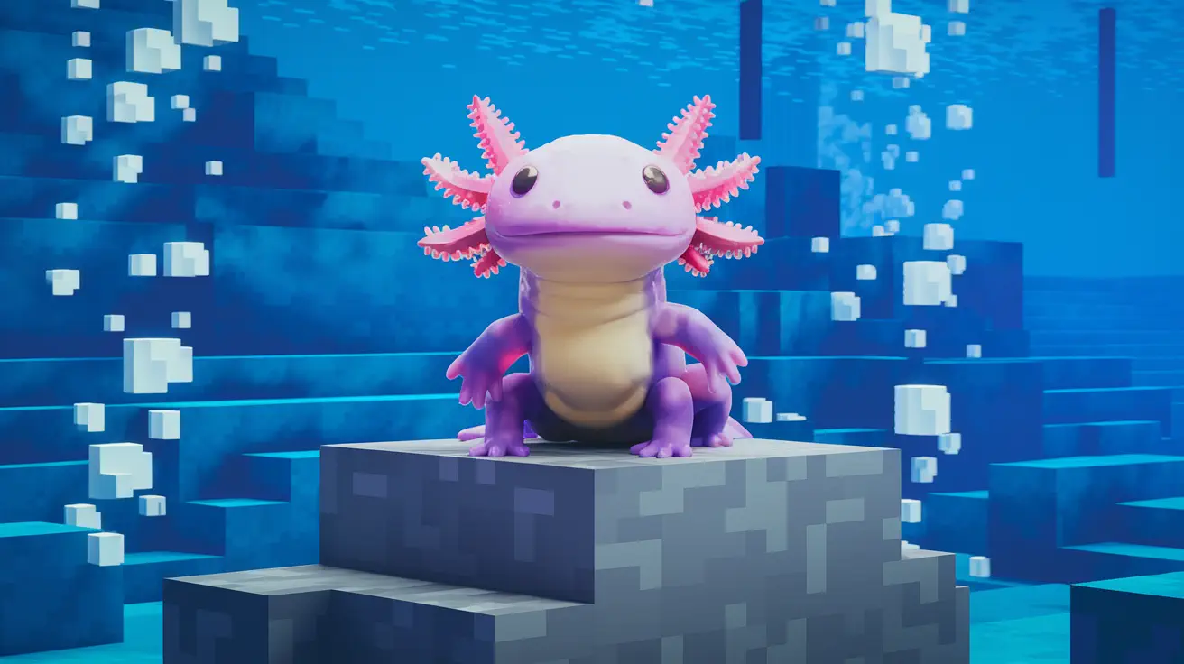 Was fressen Axolotl in Minecraft - AxentHost recommended article