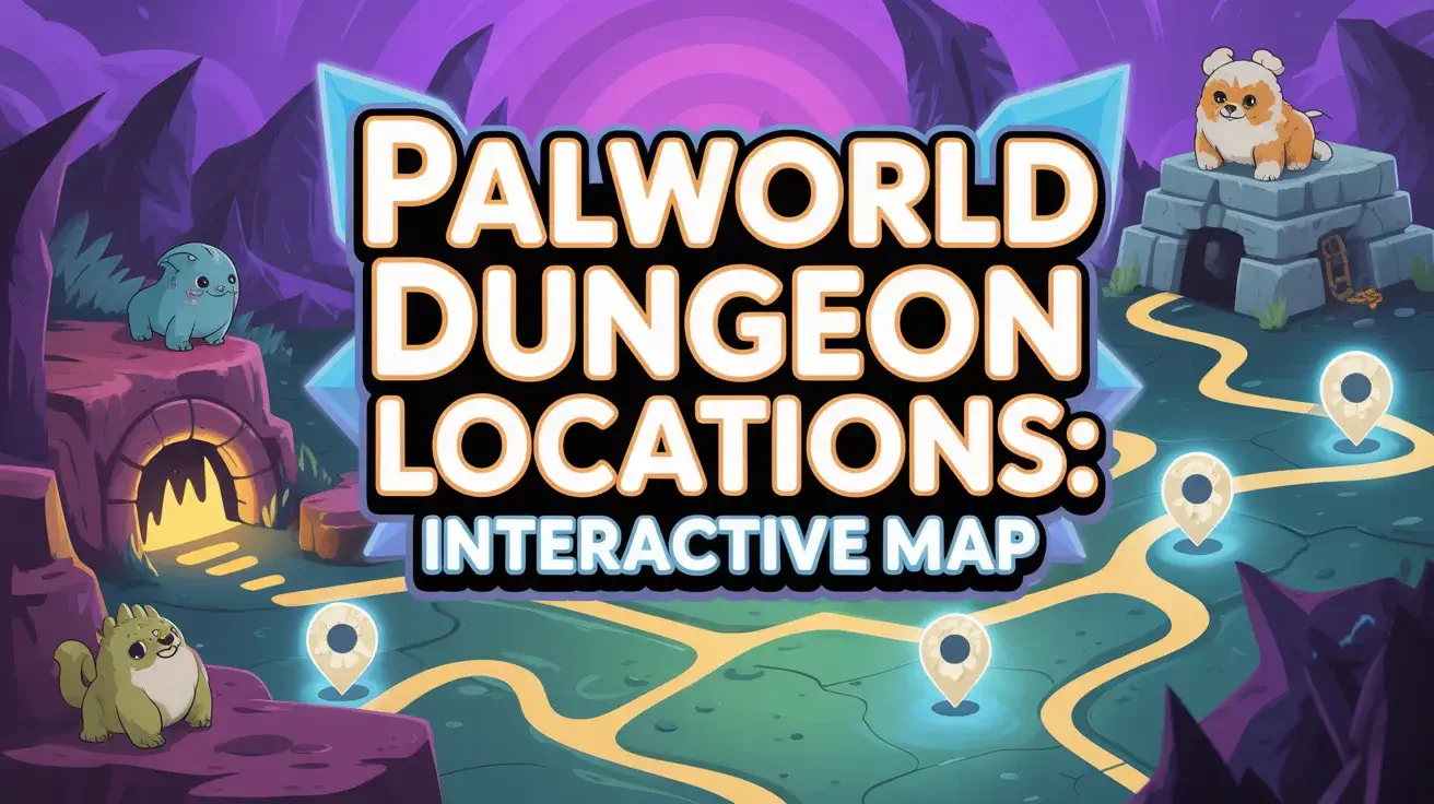 Palworld Dungeon Standorte: Interaktive Karte & Koordinaten 2026 recommended article