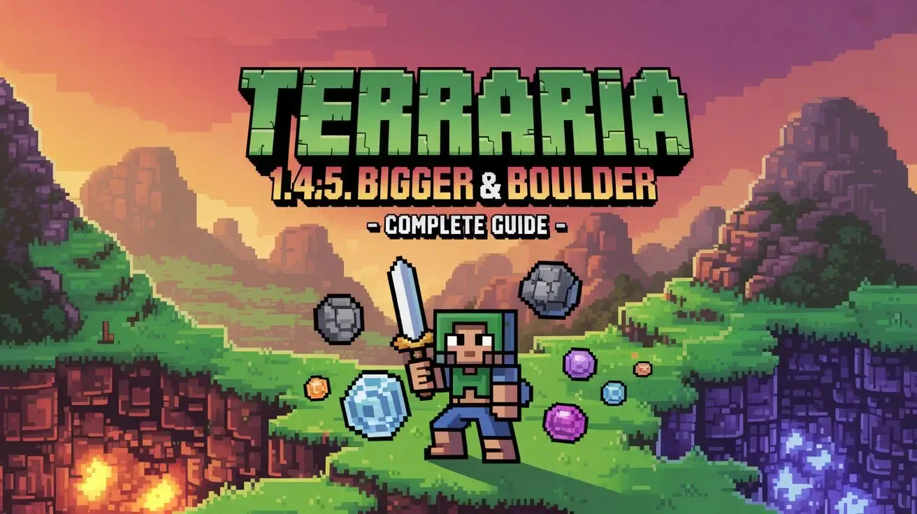 Terraria 1.4.5: Bigger & Boulder - Kompletter Leitfaden recommended article